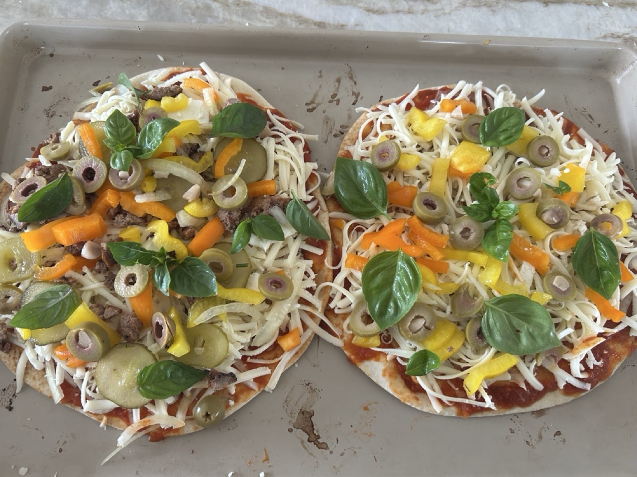 Super Fast 5-Minute Pita Pizza for Kids
